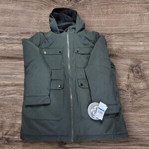 Field Jacket NWT XL Michael Kors Winter Coat Green Water & Wind resistant